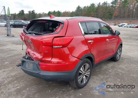 2014 Kia Sportage Ex из США, поврежденный, VIN KNDPCCAC0E7614643